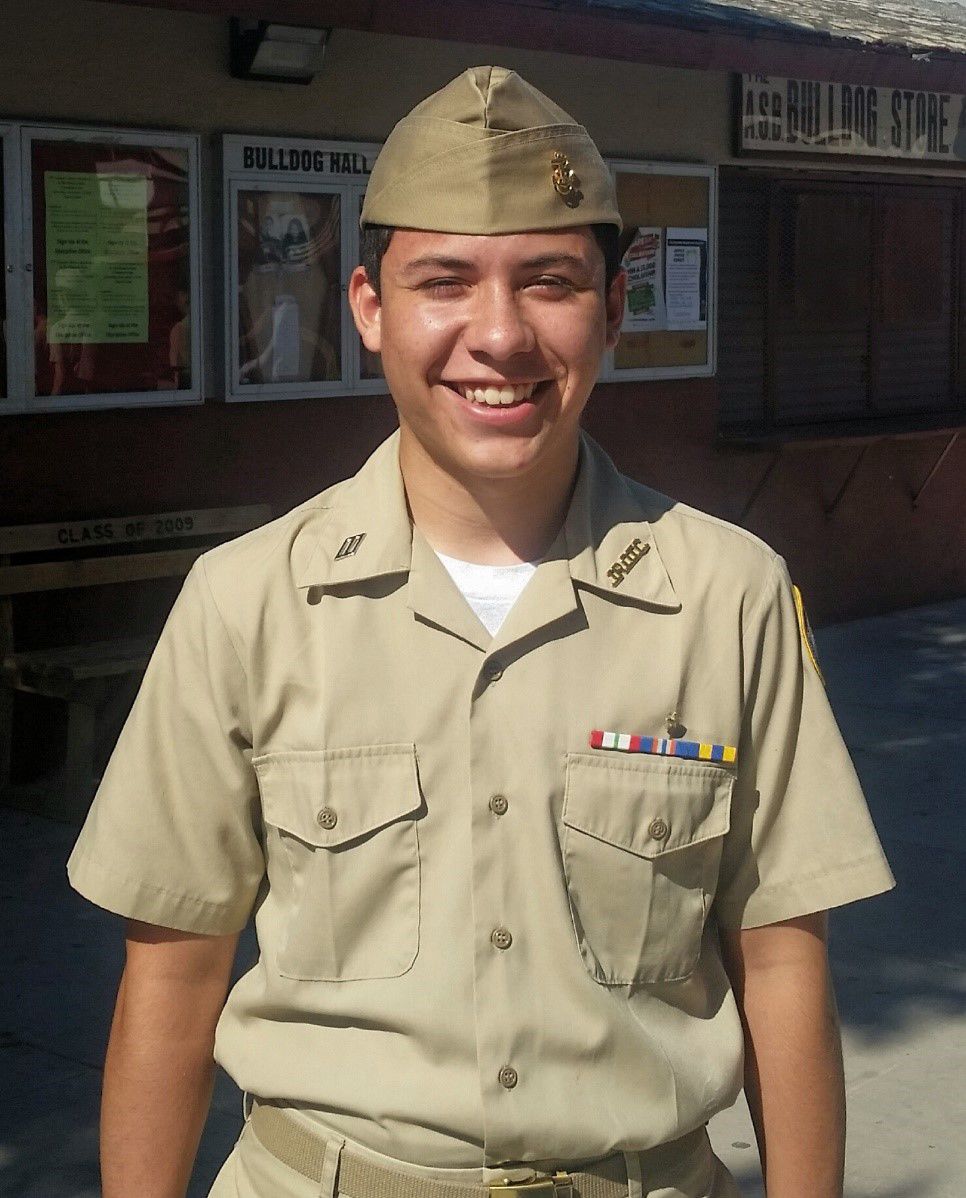 Calexico High School Navy JROTC Cadet of the Week: Jose Savo